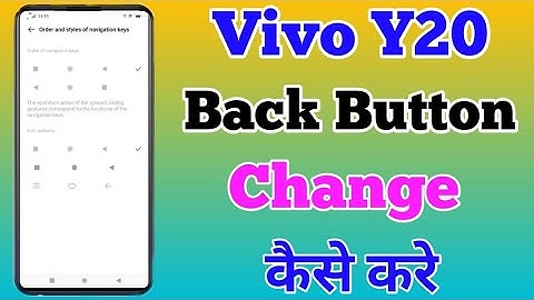 Vivo Y20 Navigation Button Setting  || Vivo Y20 Back Button Kaise Change Karen || Tech Akhilesh