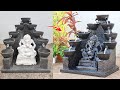 Awesome Cemented Lord Ganesha DIY Waterfall Fountain | Beautiful Ganesha Indoor Waterfall Fountains