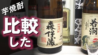 【芋焼酎】これ似てない？ 森伊蔵 vs さつま白若潮 飲み比べ