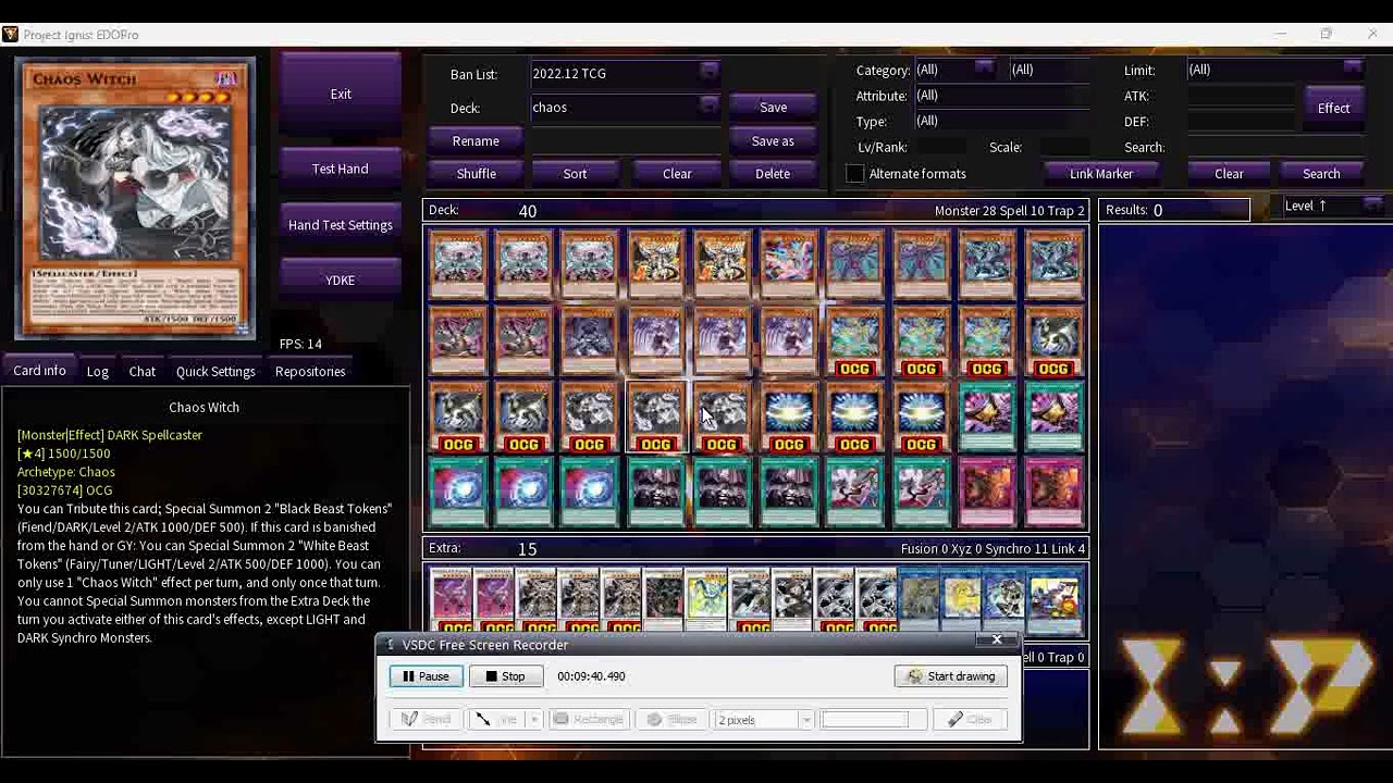 Chaos Prerelease Deck Profile YouTube Chaos Prerelease Deck Profile YouTube