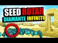 Semilla con DIAMANTE INFINITO 💎 La SEED Más Rota de Minecraft