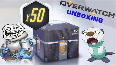 Overwatch 50 Anniversary Loot boxes unboxing TOO MANY DUPLICATES