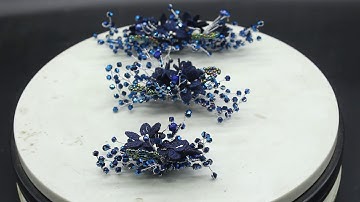 chỗ bán hoa cài tóc cô dâu   phụ kiện cưới giang