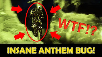 INSANE Anthem Bug!!! | YELLOW Gameplay Glitch Footage