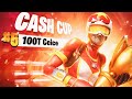How I Placed TOP 5 In Solo Cash Cup 🏆 (Fortnite Cash Cup Highlights) | 100T Ceice