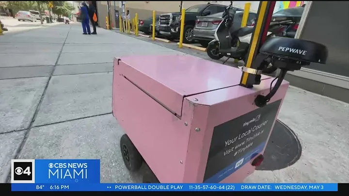 Robots delivering food in Miami? Better get used to it
