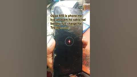 Oppo A15 charging logo only on karne par charging logo aa jata hai.#rajenderamobilesupportvlog