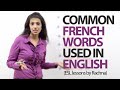 Common French words used in English – Free Spoken English lessons