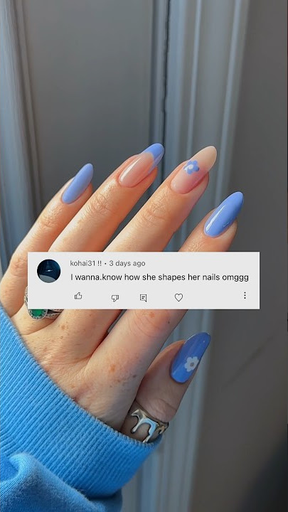 get perfectly shaped nails this way 🤫🔪💅🏻(HELPFUL) #diynails #naturalnails #nails #nailshape