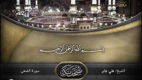 الشيخ علي عبدالله جابر  (من سورة الفجر الى سورة الناس)