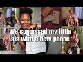 We surprised my little sis with a new phone iphone 11 best reaction ever