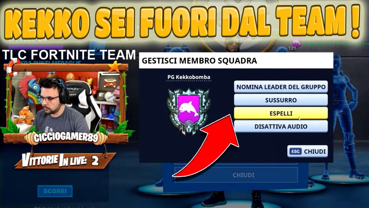 CICCIOGAMER89 ESPELLE KEKKOBOMBA DALLA LIVE