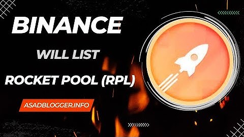 Binance Will List Rocket Pool (RPL) Coin | Binance new listing