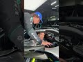 Marco Bezzecchi in Kimi Antonelli’s F1 car at Monza! 🏍️🏎️