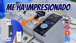 Perfecto Para Cuadros Eléctricos Interruptor Inteligente Con Medición De Consumo