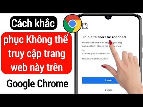 Cách khắc phục Lỗi không thể truy cập trang web này trên Android (2022) | Sửa lỗi Google Chrome