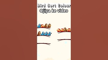 bird sort puzzles - color game 🐦#kidsgames