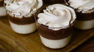 (eng sub & tiếng việt) you only need to bake once but have two
different types of dessert in one mould: a layer flan and chocolate
sponge cake....