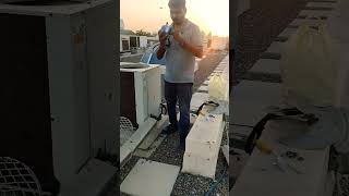 ducted split AC ka condenser fan motor fix करने se pahle कनेक्शन कैसे करें #youtube #airconditioner