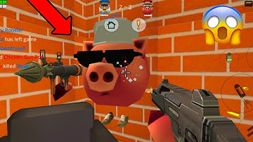 Capture Flag Chicken Gun Game || Pro VS Hacker || Forts - Maps || Best Online Gameplay FHD