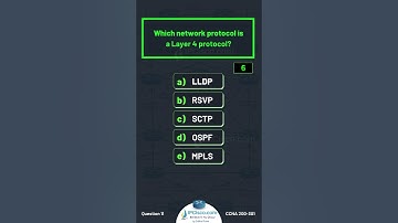 Cisco CCNA Questions! 🔥| Updated CCNA 200-301 v1.1 | IPCisco.com #ccna #shorts