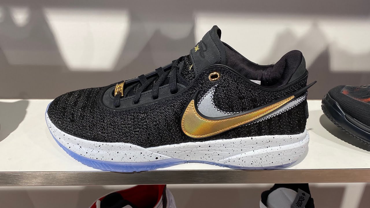 lebron20 fab 5 black gold レブロン20