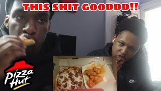 Trying The NEW MYHUTBOX From Pizza Hut | vlawg 6