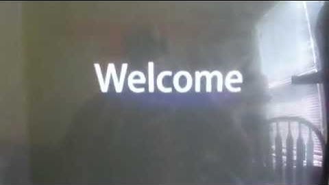 Mac OS X Tiger welcome video