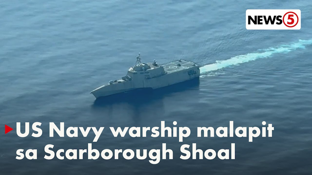 PCG: 2 US Navy warships, hindi umalis malapit sa Scarborough Shoal Kahit tinaboy ng China
