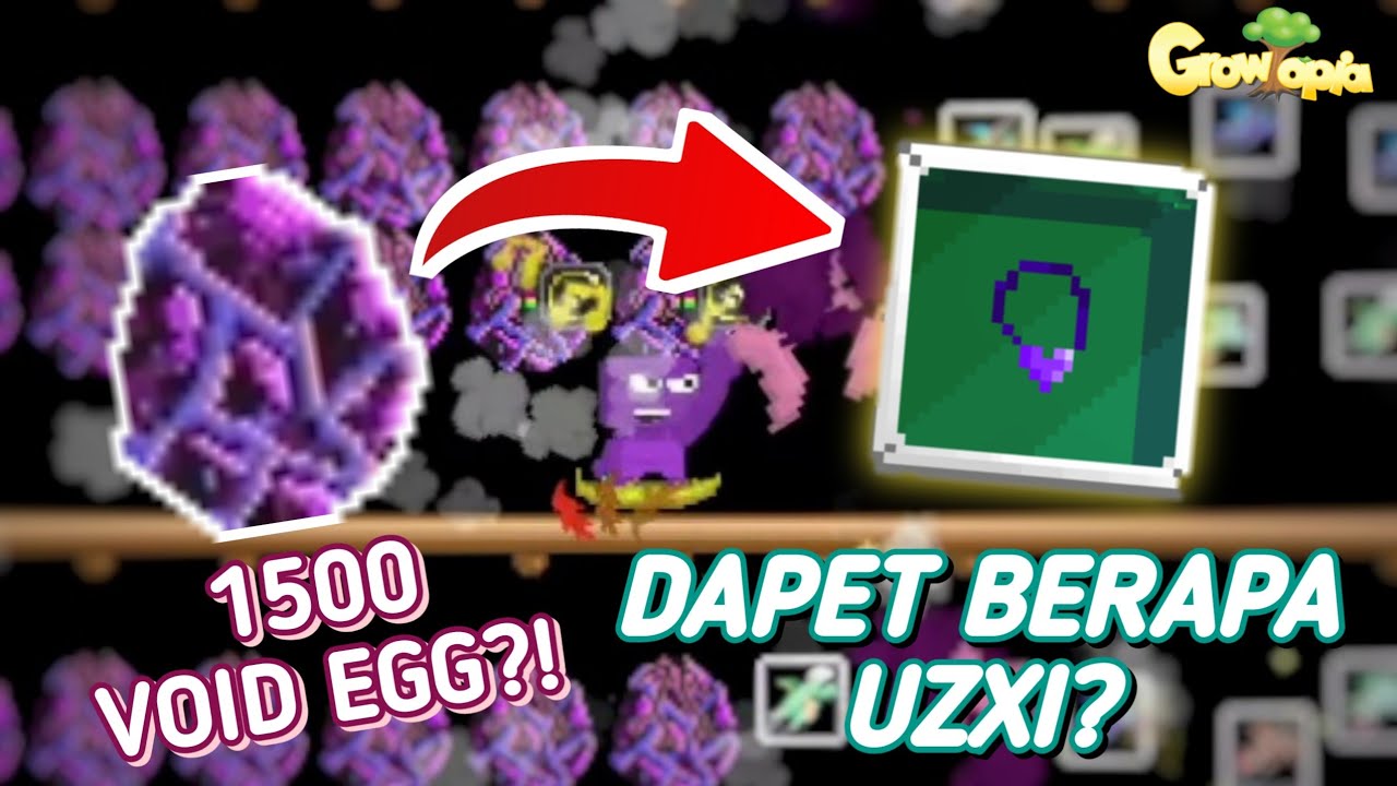 Gacha 1500 Void Egg! Profit kah? | Growtopia