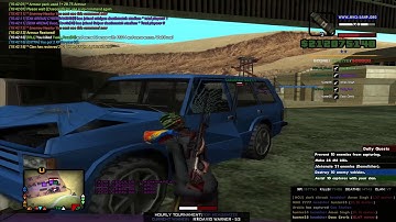 GTA:SA MultiPlayer：MW3:SAMP：GamePlay ：uzi