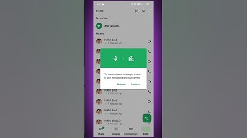To video call allow whatsapp access to your camera || Whatsapp video call nhi lag rha#whatsaappcall