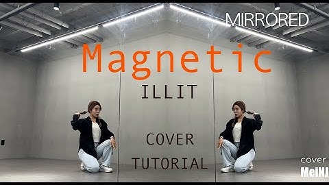 아일릿 마그네틱 거울모드 안무 배우기 illit magnetic mirrored tutorial cover