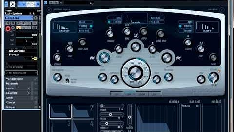 impmooc Lesson 6 - The Prologue Synth in Cubase