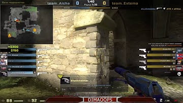 Sick -5 ACE on pistol round @de_cobblestone