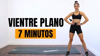 ABDOMINALES INTENSOS PARA UN VIENTRE PLANO | 7 minutos