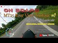 Mt25 rear view footage 1  with gopro gps speedometer  original exhaust sound  yamaha mt25 