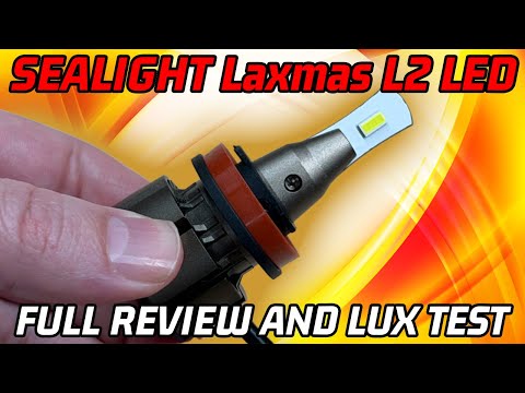 BEST Budget LED for 2022? - Sealight Laxmas L2 LED Headlight Review and Test