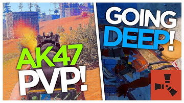 AK47 PvP & Going DEEP! (VANILLA RUST #40 S3)
