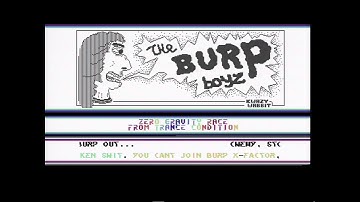Burp intro - Zero Gravity Race C64