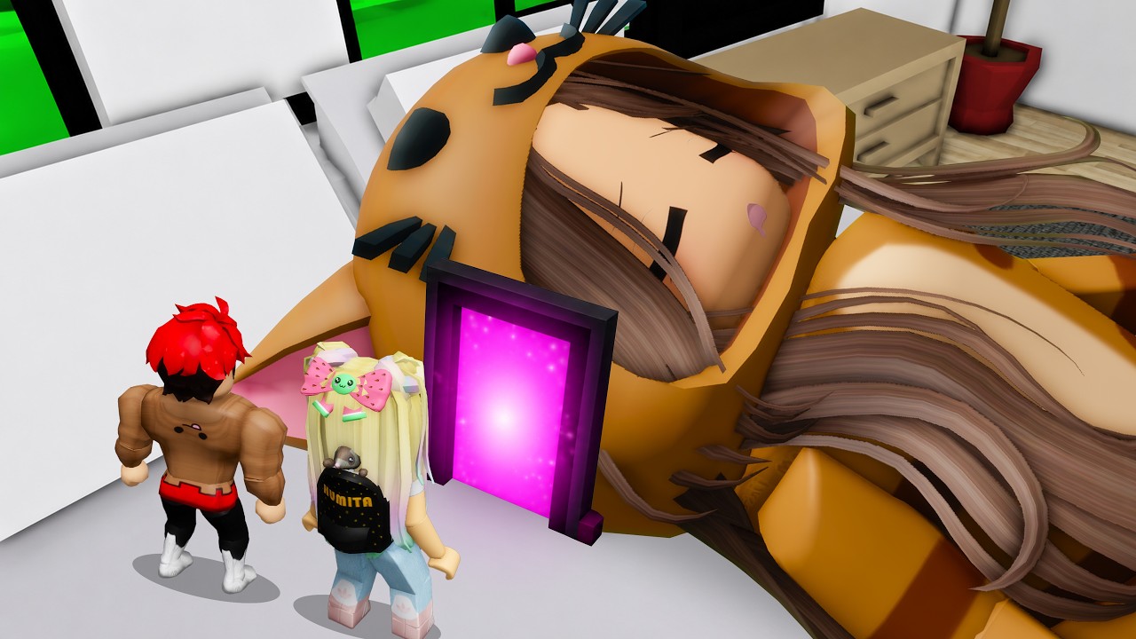ENTRAMOS en la CABEZA de MANDARINA en Brookhaven Roblox