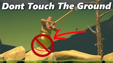When I Touch The Ground The Game Restarts - MODDED Getting Over It With Bennett Foddy