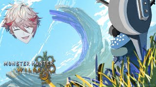 【完全初見モンハンワイルズ #2】セラ夫に手伝ってもらいながらストーリー進めちゃうぞい【四季凪アキラ/VOLTACTION/にじさんじ】
