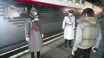 Final Fantasy XV (Into The Arctic Crevasse) Depart For Gralea