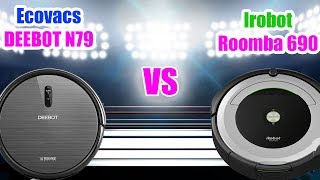 Ecovacs Deebot N79 vs Roomba 690 Robot Vacuum Comparison