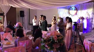 WEDDING GAME / TRIVIA GAME FOR A WEDDING /  HOSTED BY POTCHI ONGPAUCO SHECKLER MASTER OF CEREMONIES