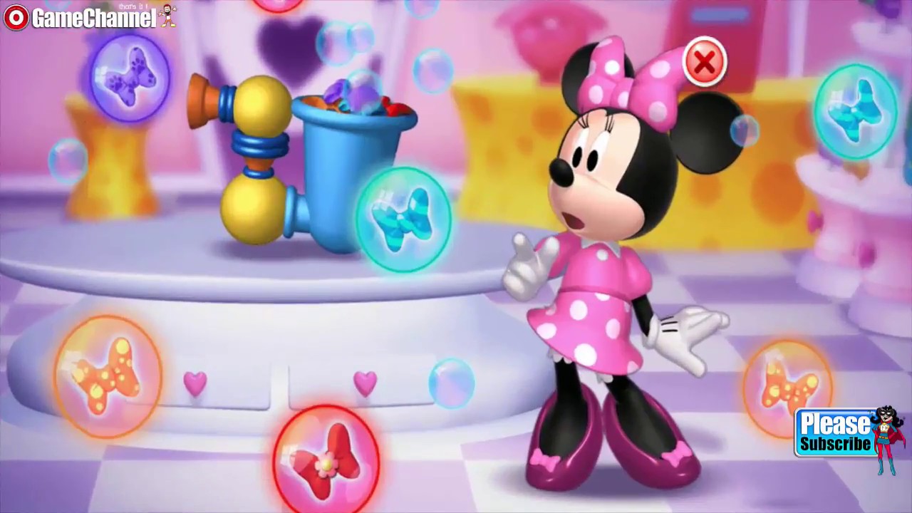 Minnie Mouse Bowtique Minnies Bow Bubble Trouble Disney Junior Games