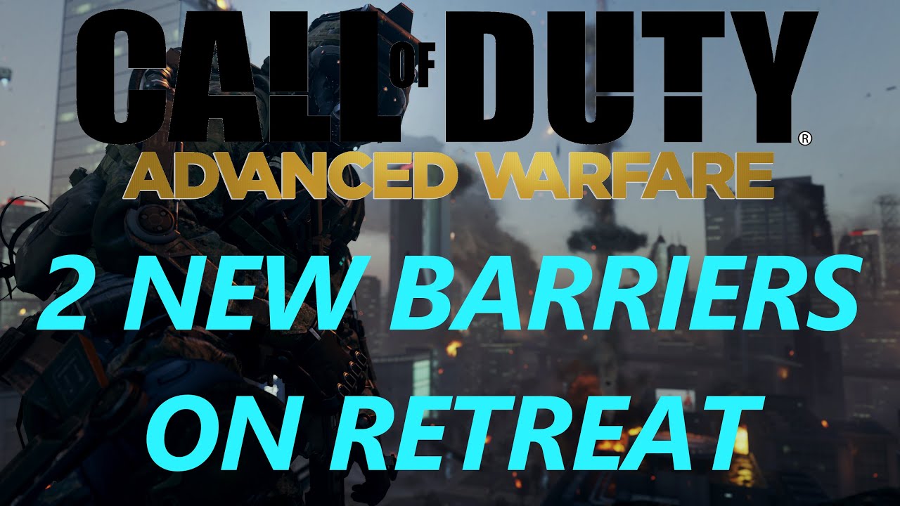 COD AW Glitches: 2 *NEW* High Barriers On Retreat (Advanced Warfare Glitches)