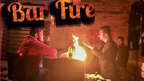 Trainding Zippo fire on The Bar || #shorts