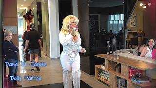 Dana St James  w "Higher and Higher"  at CMF Drag Brunch, Level 7, Raleigh